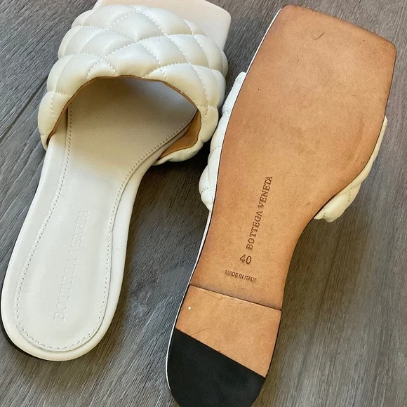 BOTTEGA VENETA Quilted PaddedSandal Size EU40